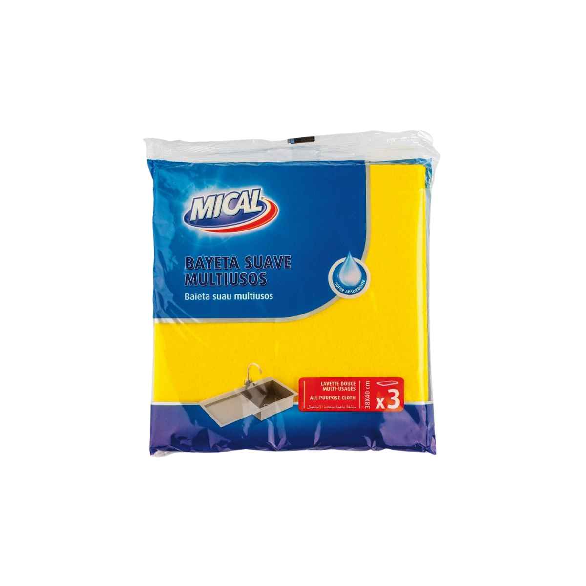 Bayetas Mical Multiusos 3 ud