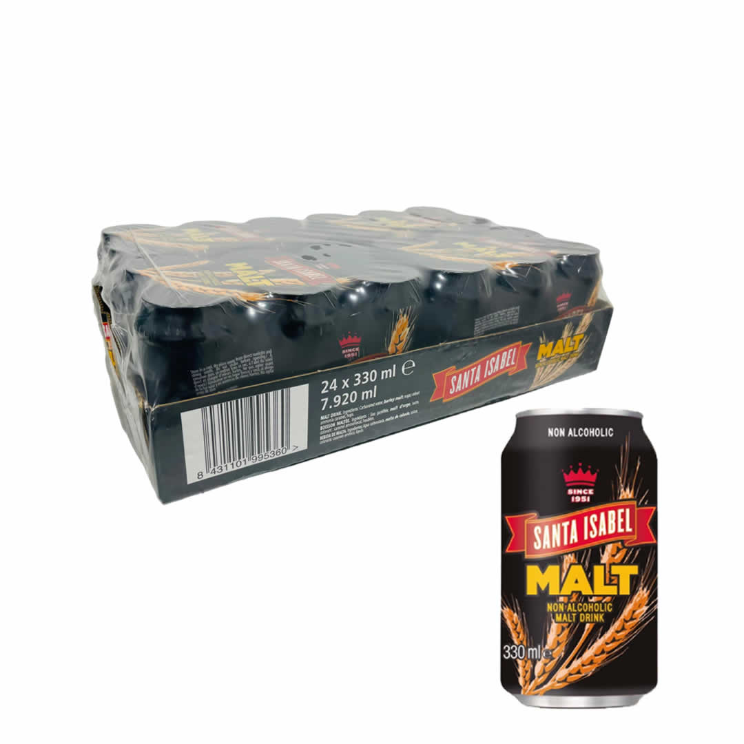 Malta Santa Isabel caja 24ud de 330ml