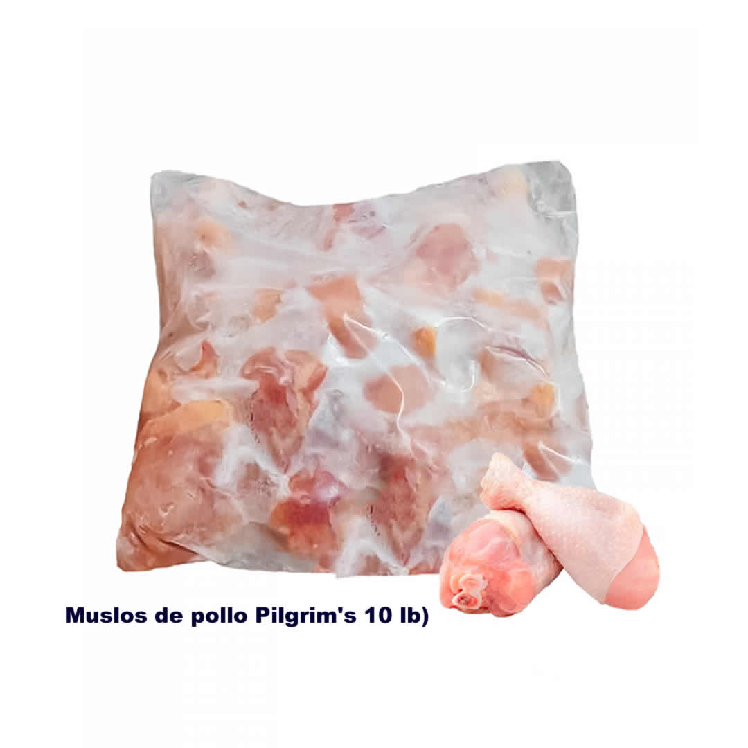 Muslo de Pollo y/o Contramuslo Bolsa 10Lb