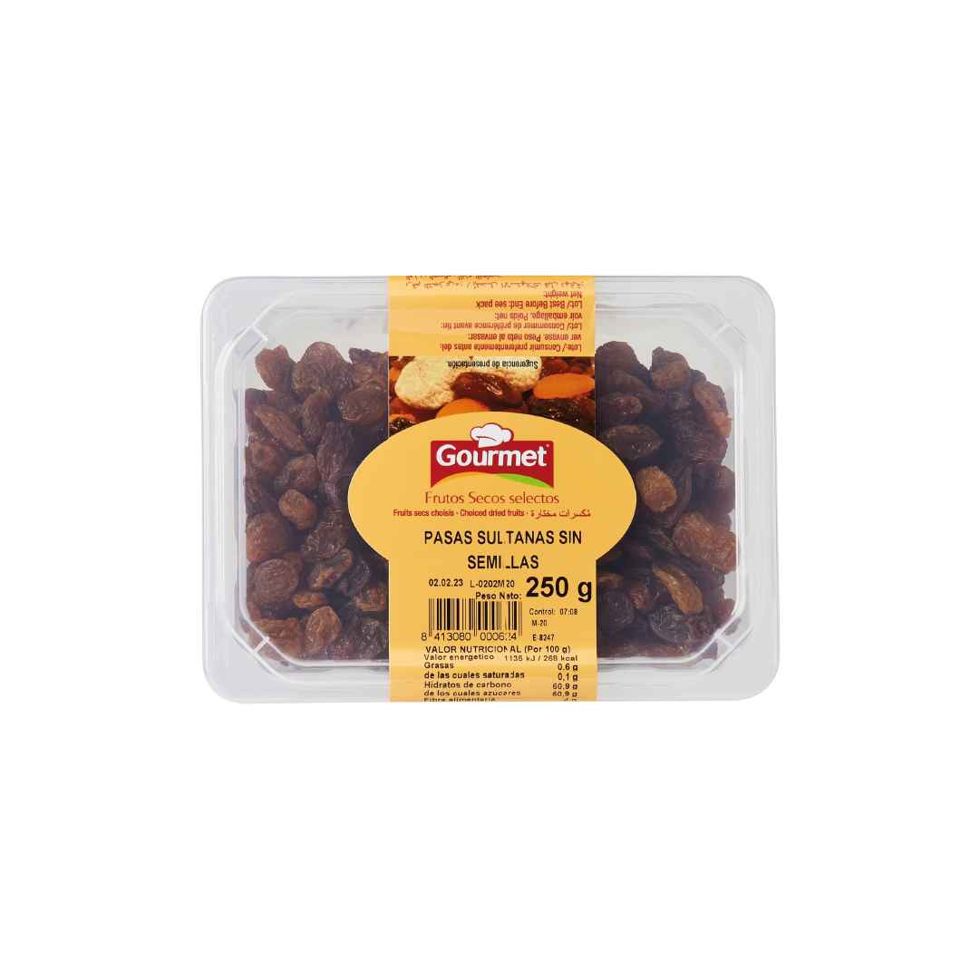Pasas sultanas Gourmet 250g