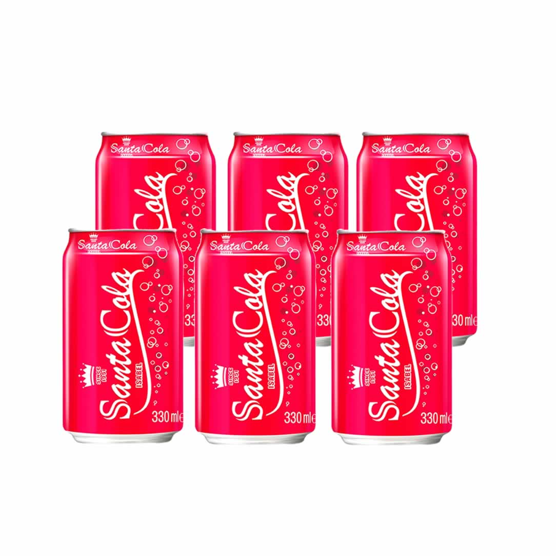 Refresco Gaseado Santa COLA 6ud