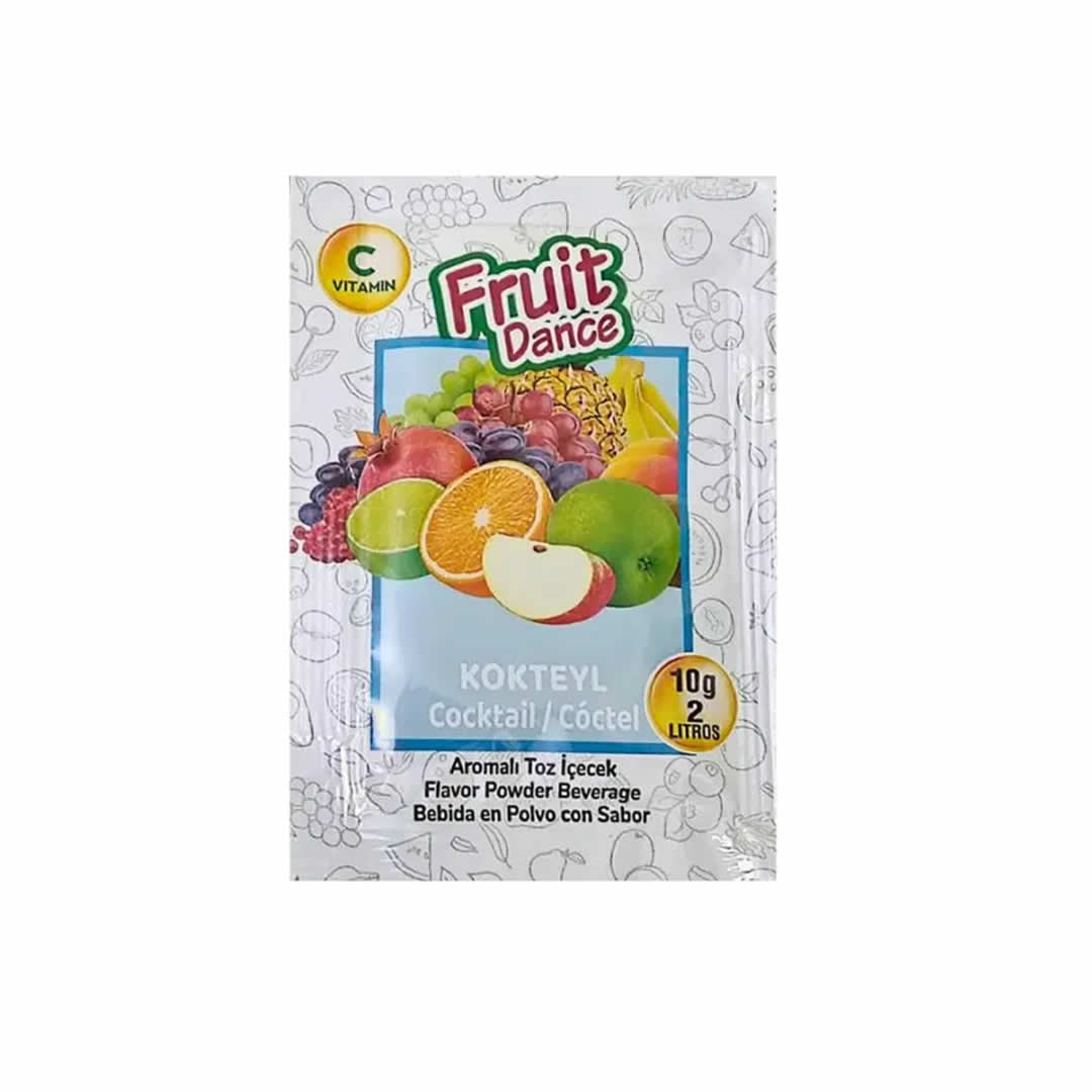 Refresco en Polvo Sabor Cóctel rinde 2Lt