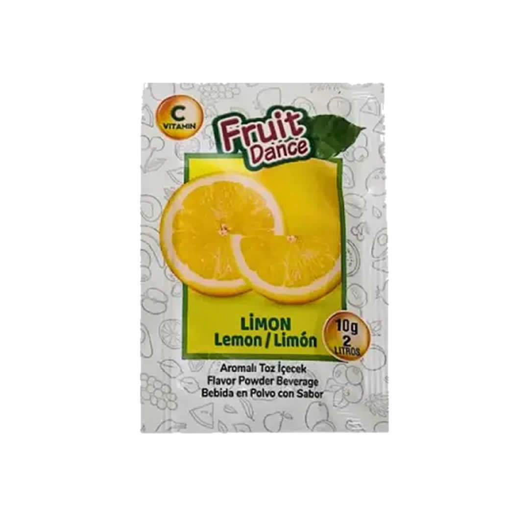 Refresco en Polvo Sabor Limón rinde 2L