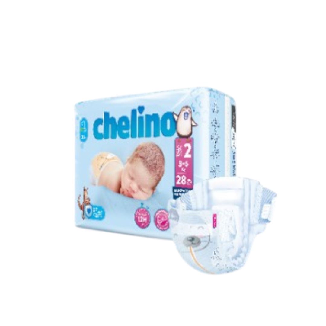 Pañal infantil Chelino Talla 2 (3-6kg) 28uds